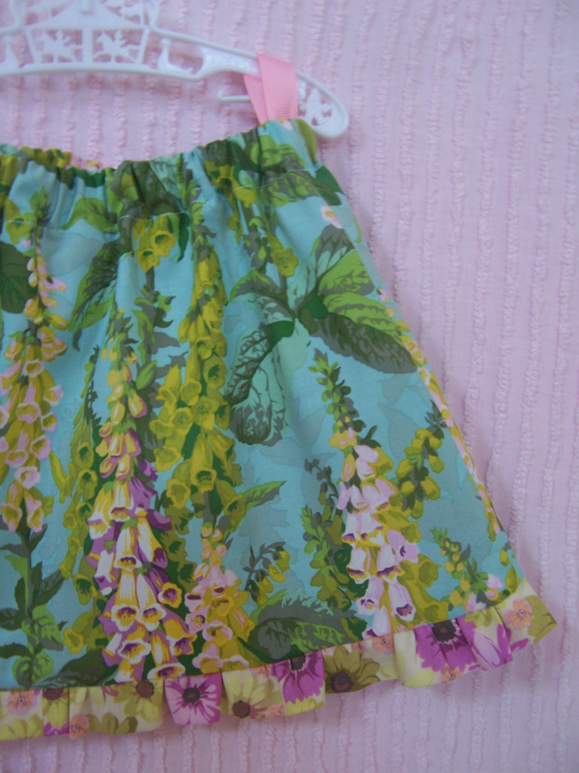 delphinium skirt size 3T