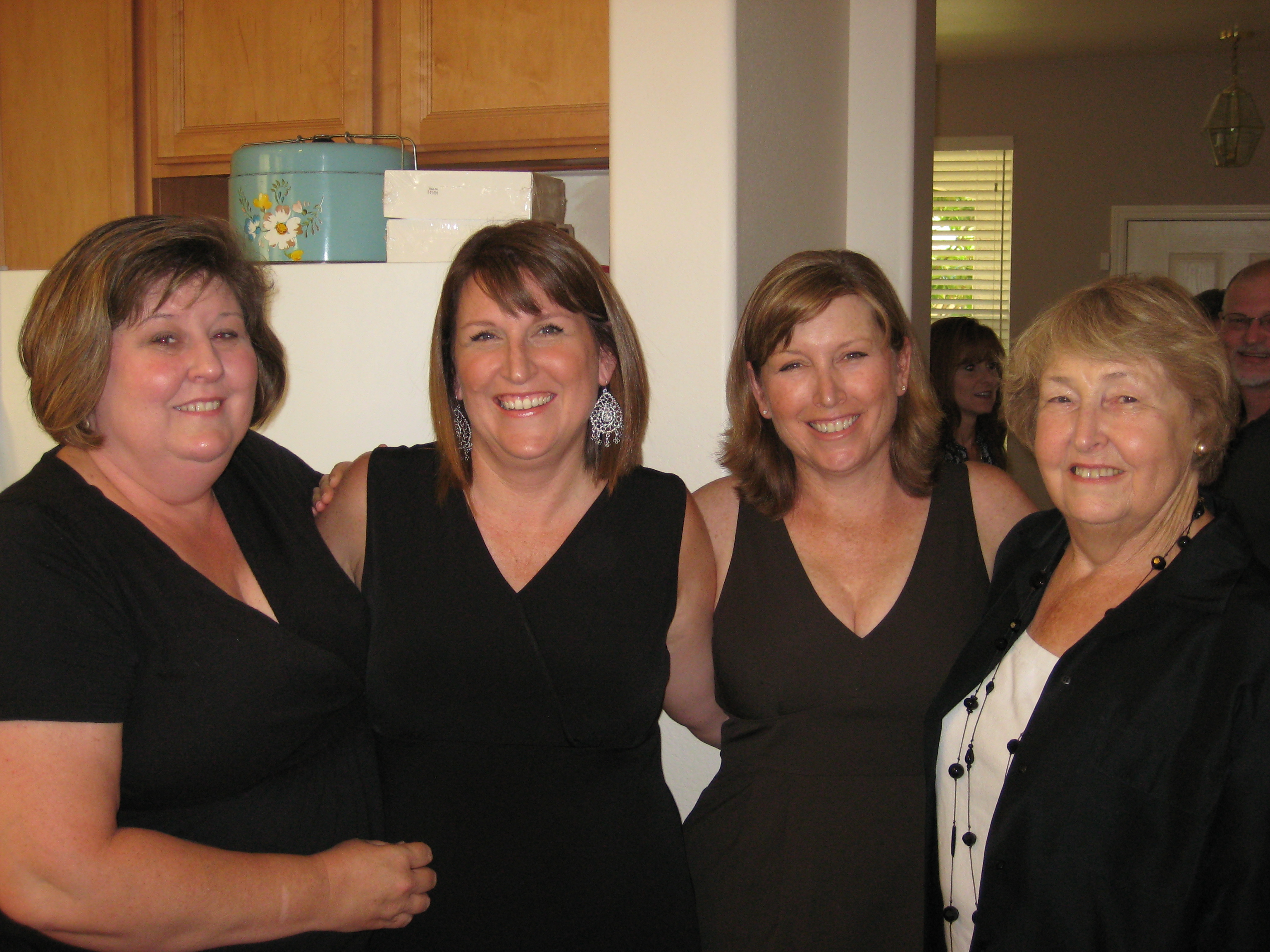 Mary, Katie, Judith, Donna (our mom)